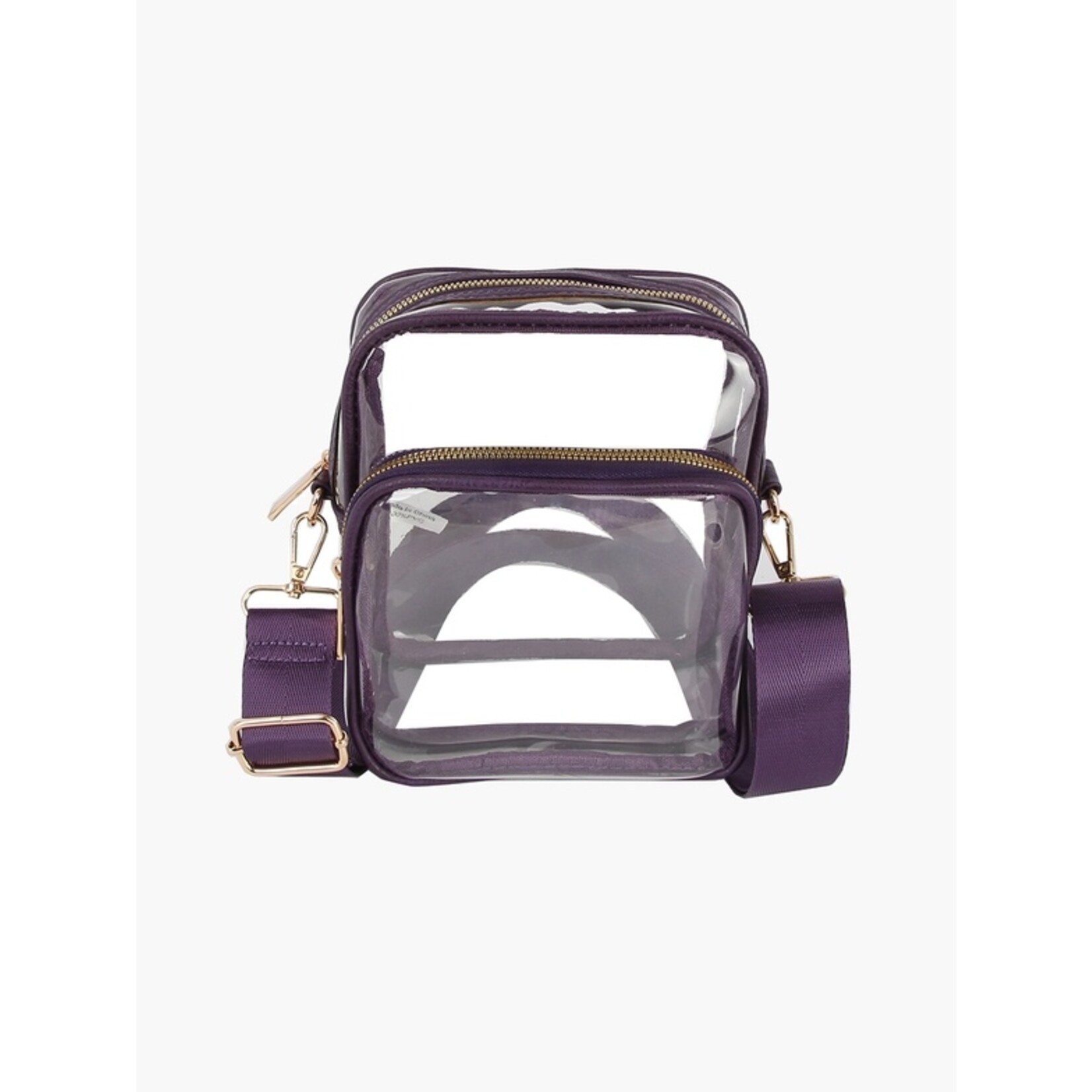 Handbag Factory Corp Handbag Factory CorpClear Crossbody Daypack | Purple