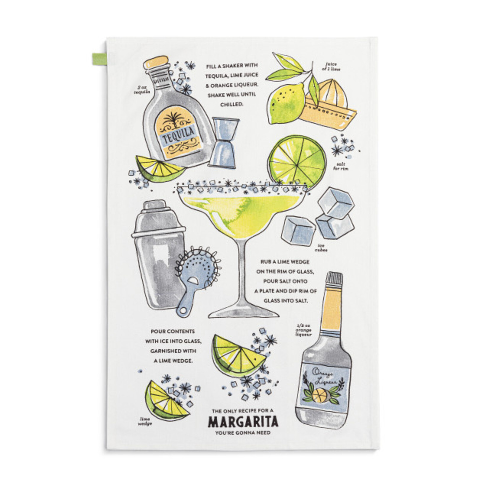 Demdaco Demdaco- Margarita Cotton Twill Kitchen Towel