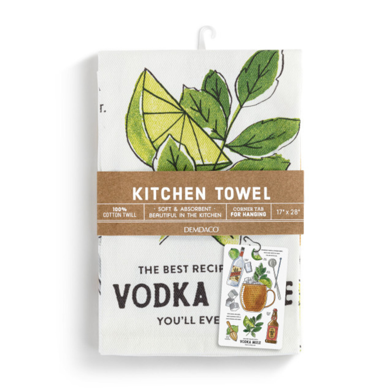 Demdaco Demdaco- Moscow Mule Cotton Twill Kitchen Towel