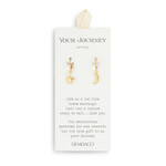 Demdaco Mismatched Moon & Star Earring Set - 11mm
