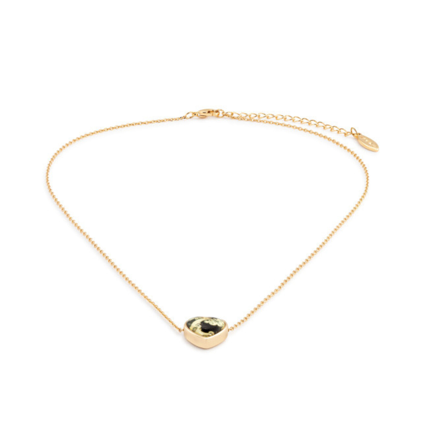 Demdaco Demdaco- Art Heart Necklace - Moon and Back