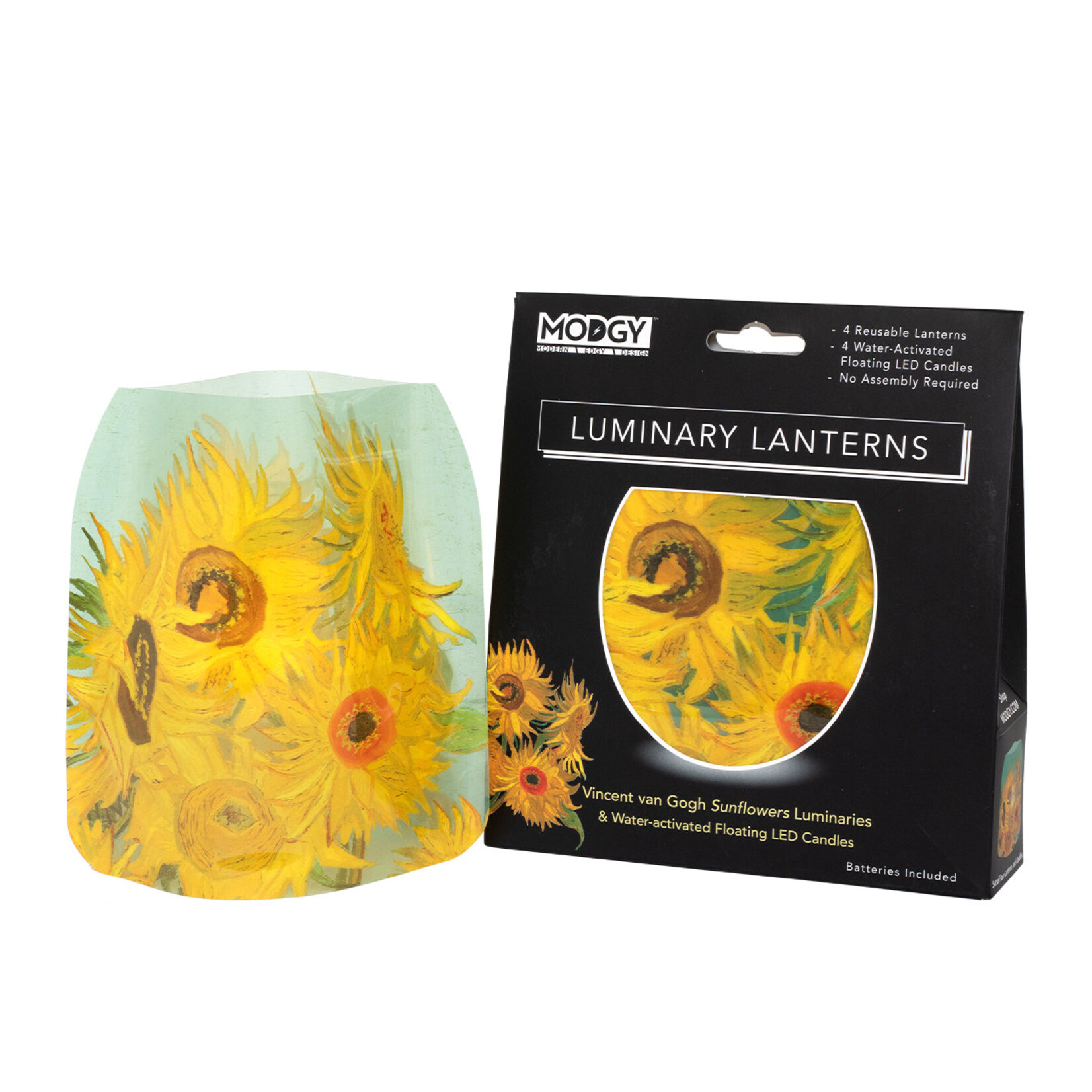 Modgy Modgy- Van Gogh Sunflowers Lantern