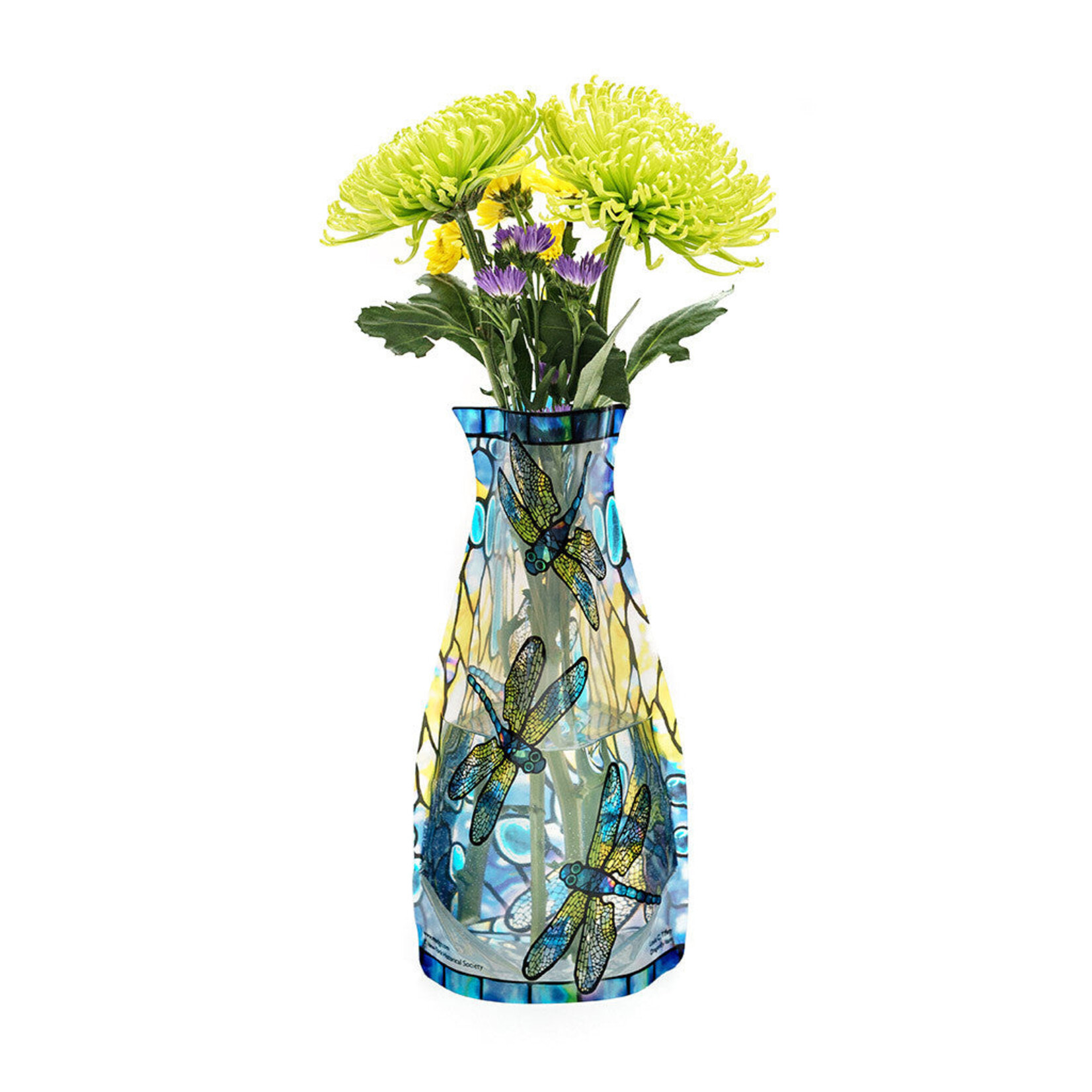 Modgy Modgy Vase-Louis C. Tiffany Dragonfly