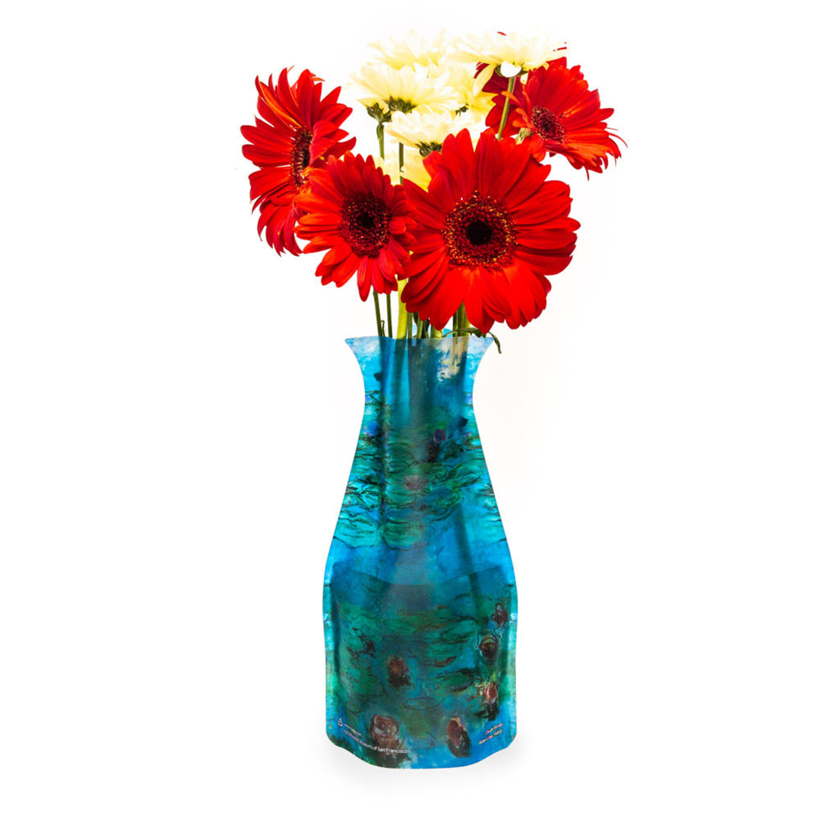Modgy Modgy Vase-Monet Water Lilies (blue)