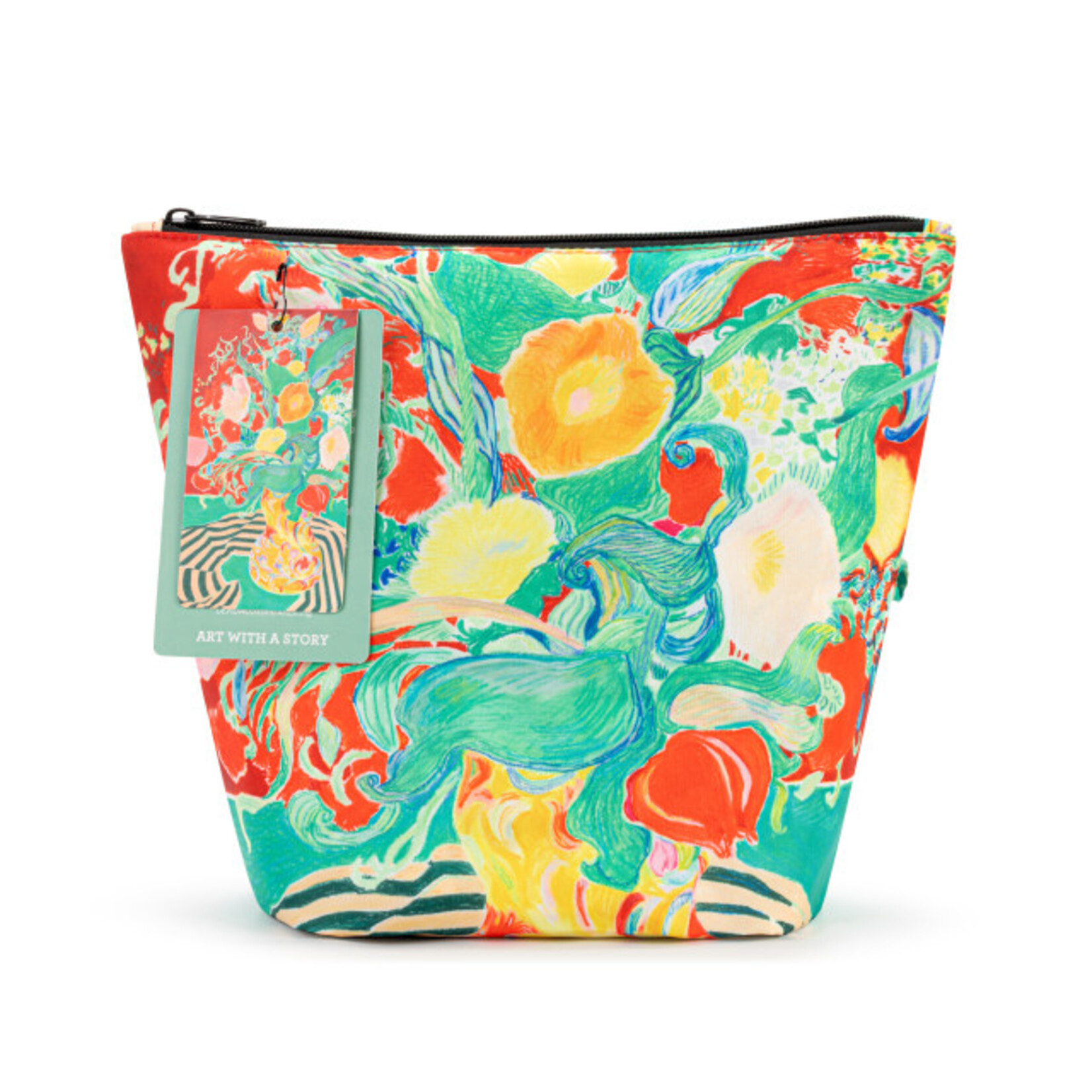 Demdaco Demdaco-ArtLifting Pouch Set Floral Stripe