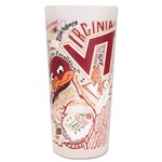 Cat Studio Virginia Tech Collegiate Drinking Glass