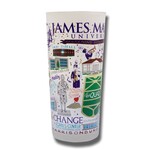 Cat Studio James Madison University Collegiate Drinking Glass