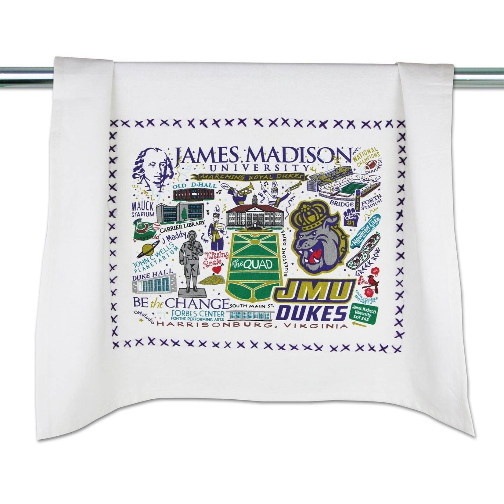 Cat Studio Cat Studio-James Madison University Dishtowel