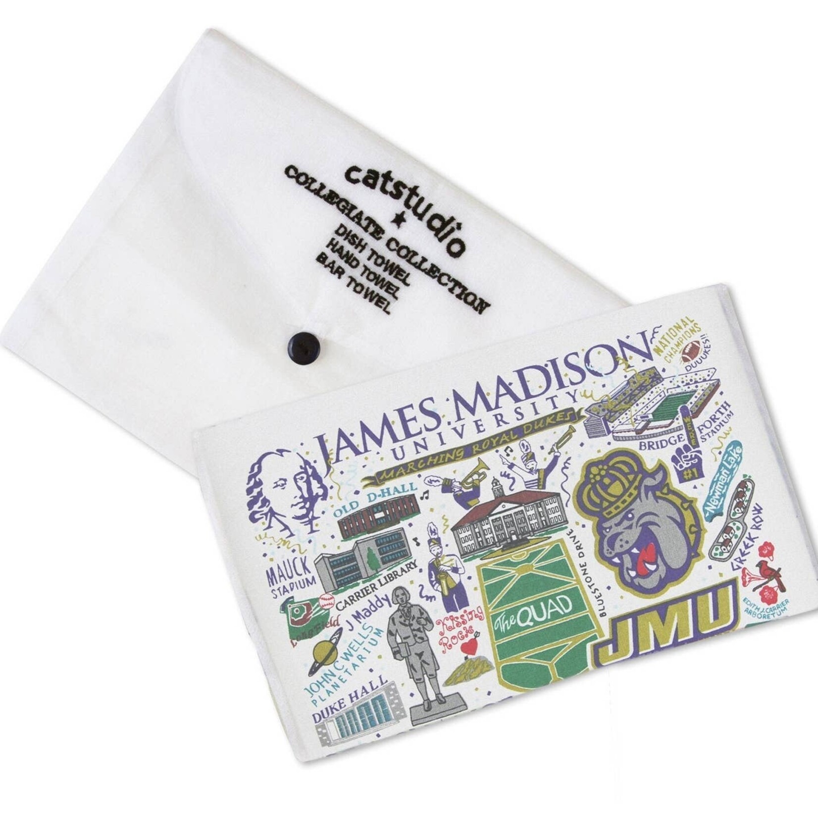 Cat Studio Cat Studio-James Madison University Dishtowel