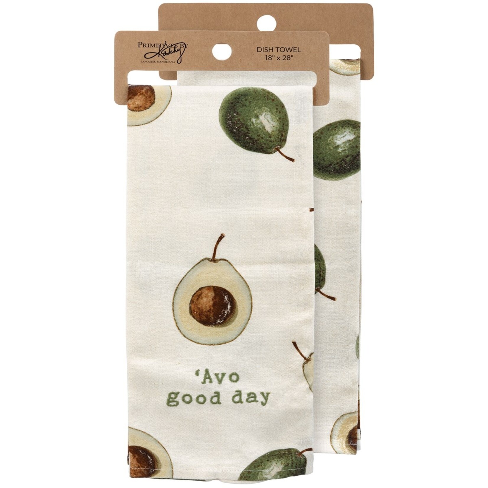 Primitives by Kathy Primitives by Kathy- 'Avo Good Day Kitchen Towel