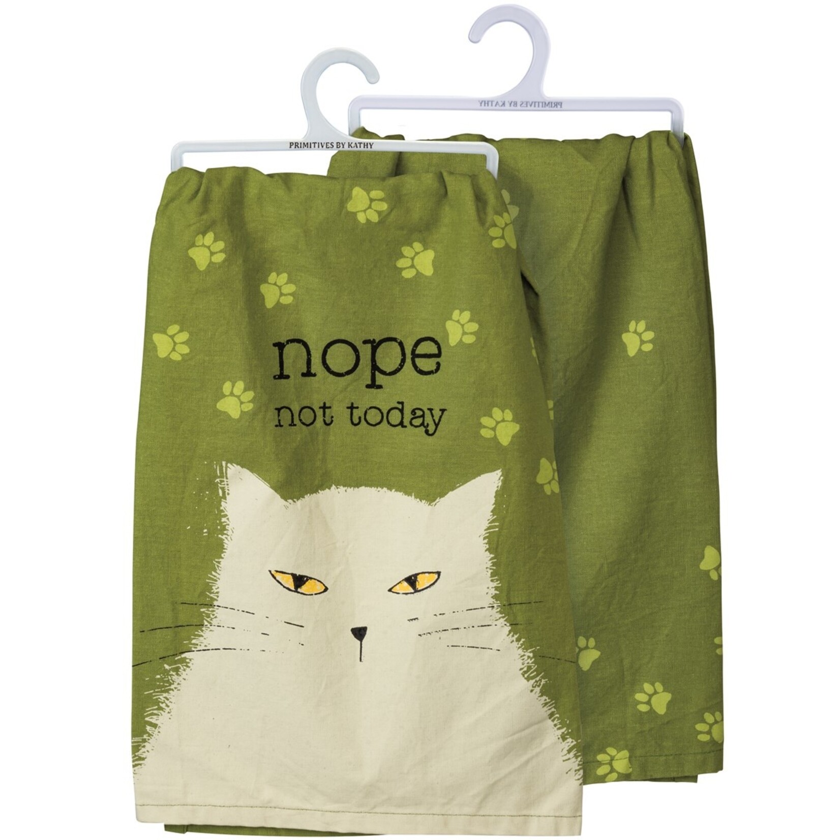 Primitives by Kathy Primitives by Kathy- Nope Not Today Kitchen Towel