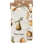 Primitives by Kathy Grow A Pear Kitchen Towel