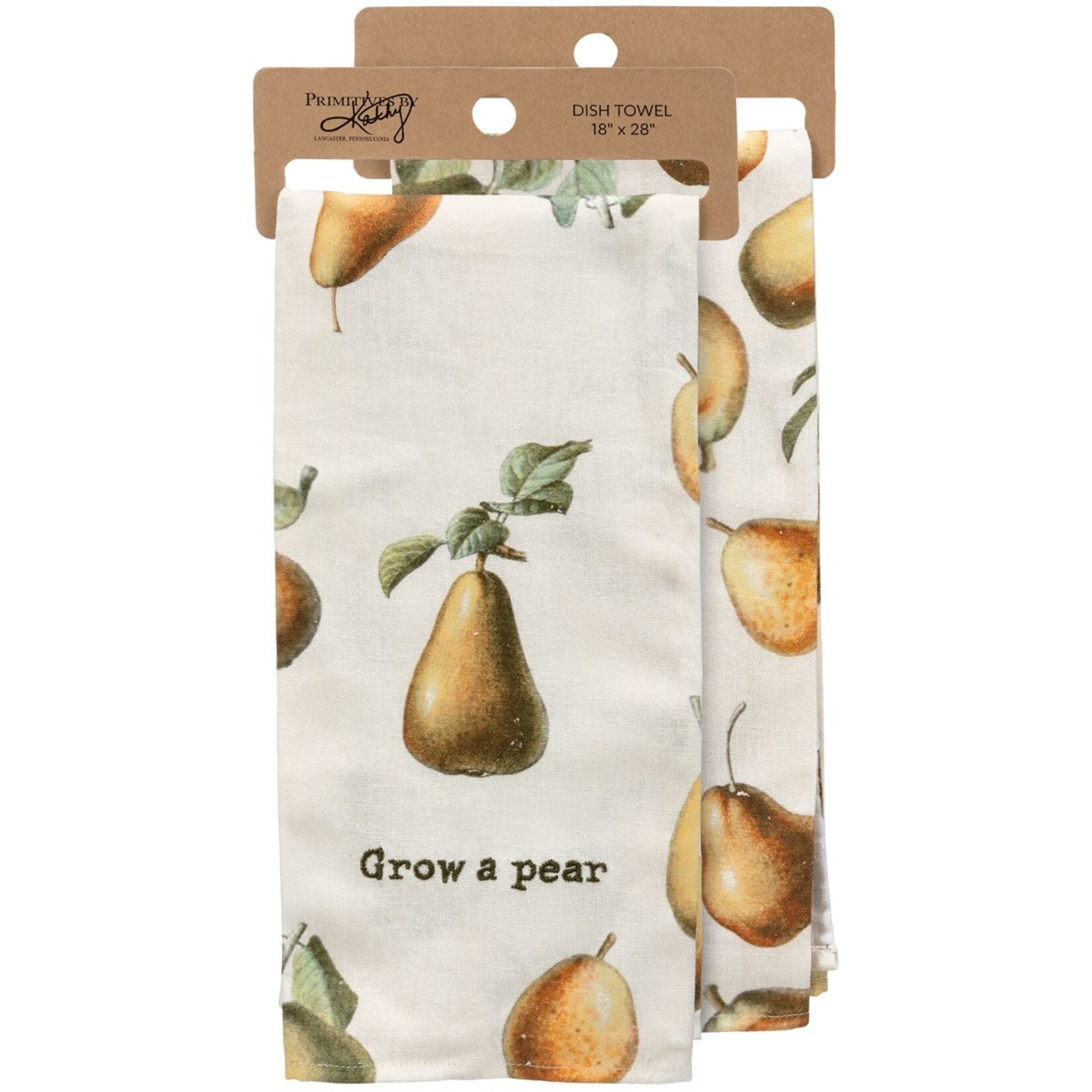 Primitives by Kathy Primitives by Kathy- Grow A Pear Kitchen Towel