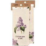 Primitives by Kathy I Lilac You A Lot Kitchen Towel