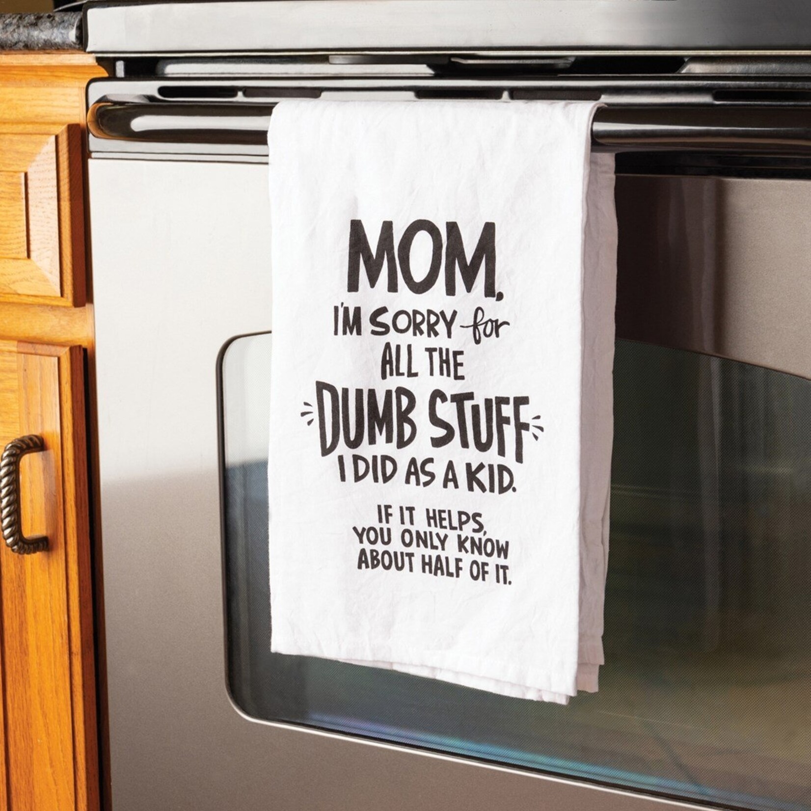 Primitives by Kathy Primitives by Kathy- Sorry For The Dumb Stuff I Did Kitchen Towel