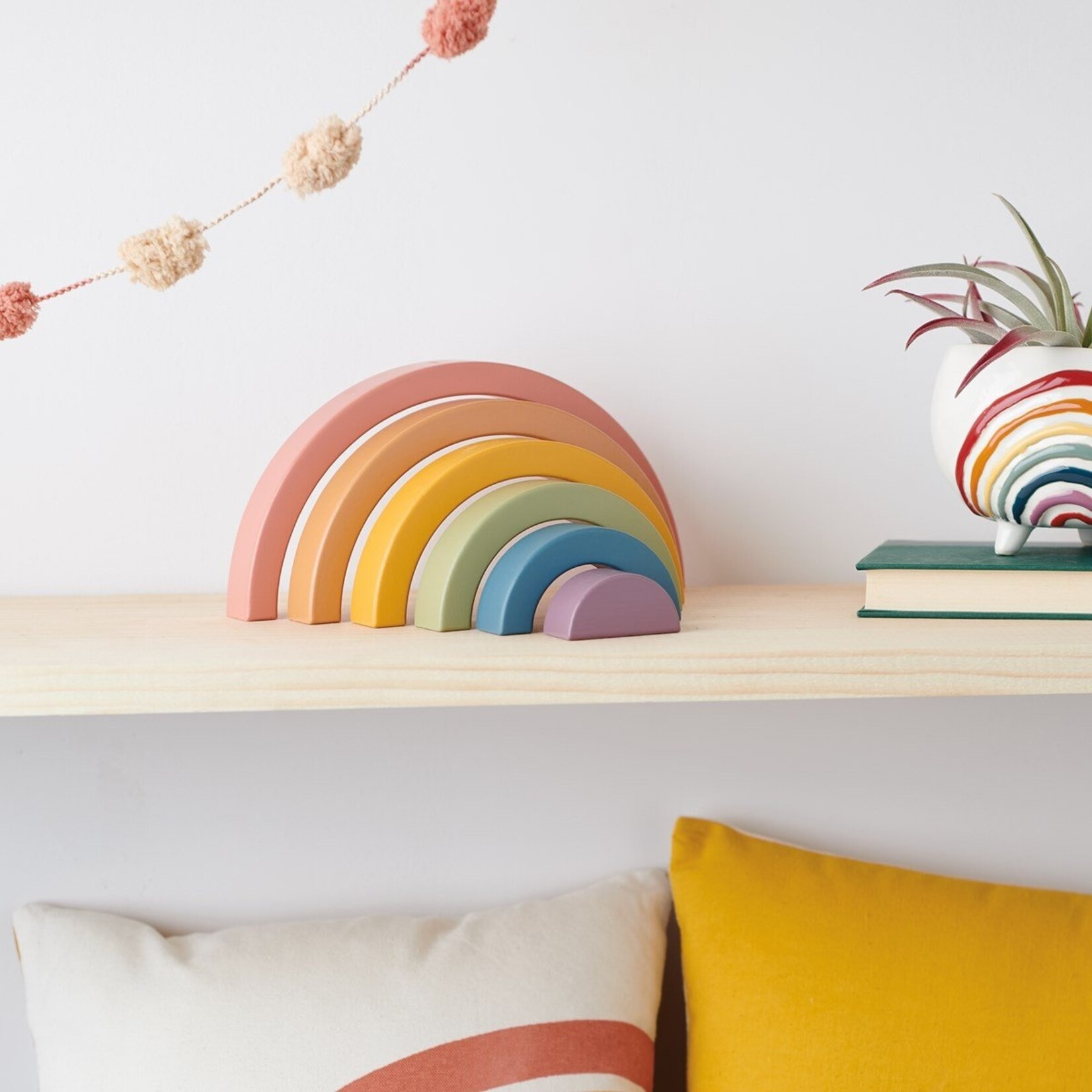 Primitives by Kathy Primitives by Kathy-Rainbow Nesting Puzzle