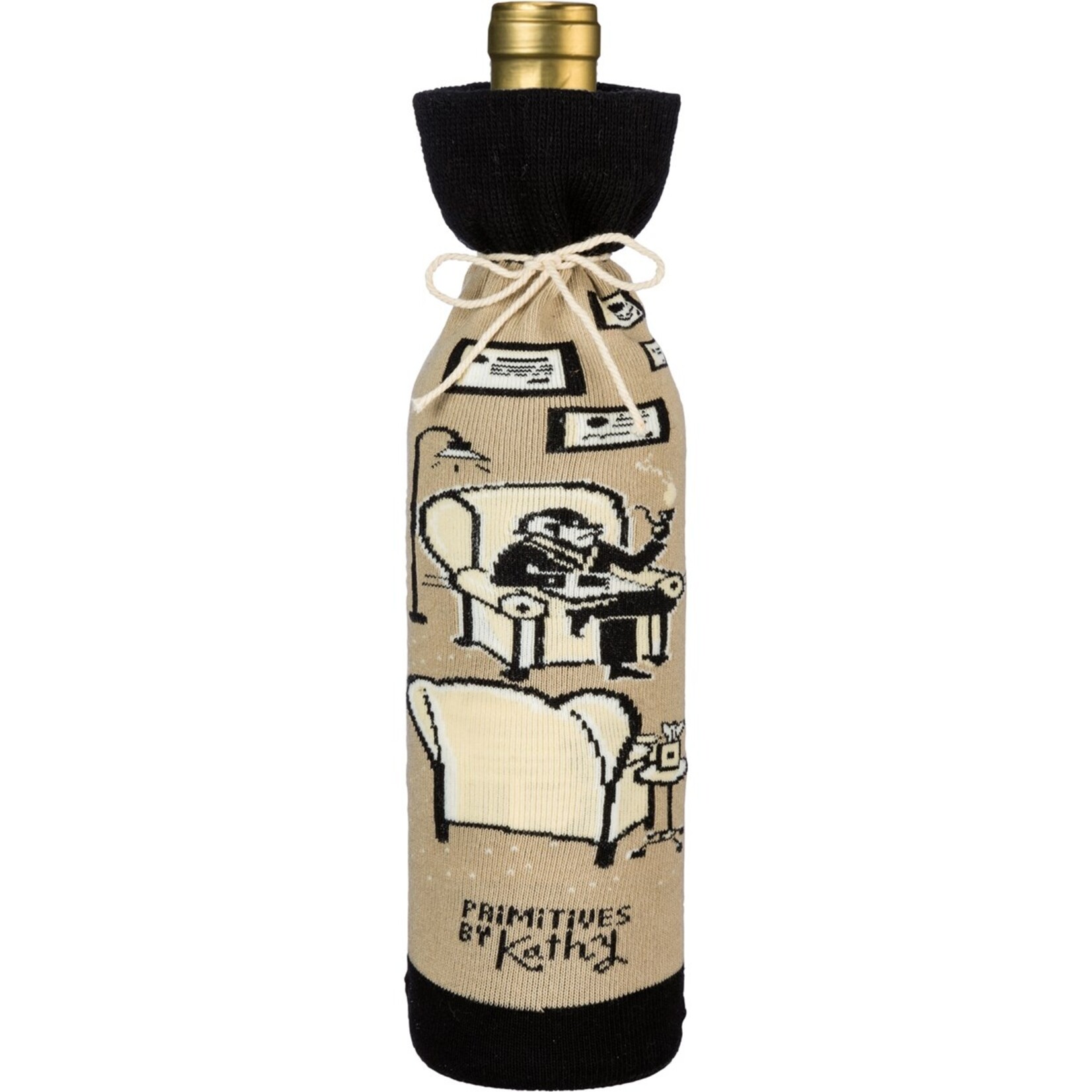 Primitives by Kathy Primitives by Kathy-Cheaper Than Therapy Bottle Sock