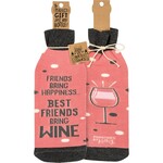 Primitives by Kathy Friends Bring Happiness Bottle Sock