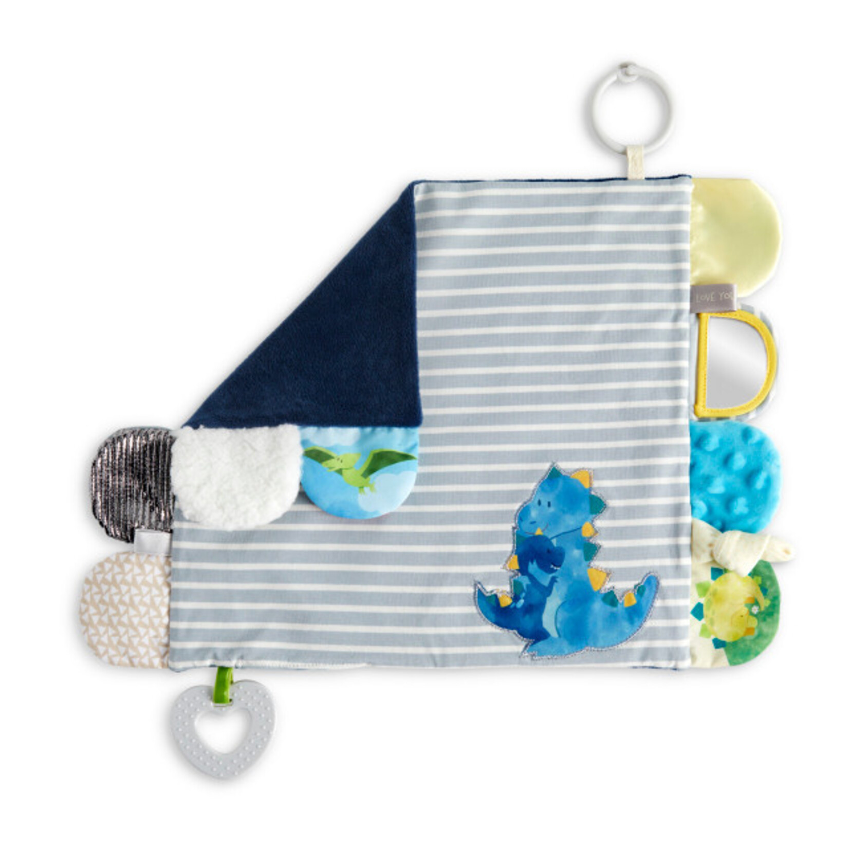 Demdaco Demdaco-Activity Blankie - Dinosaur