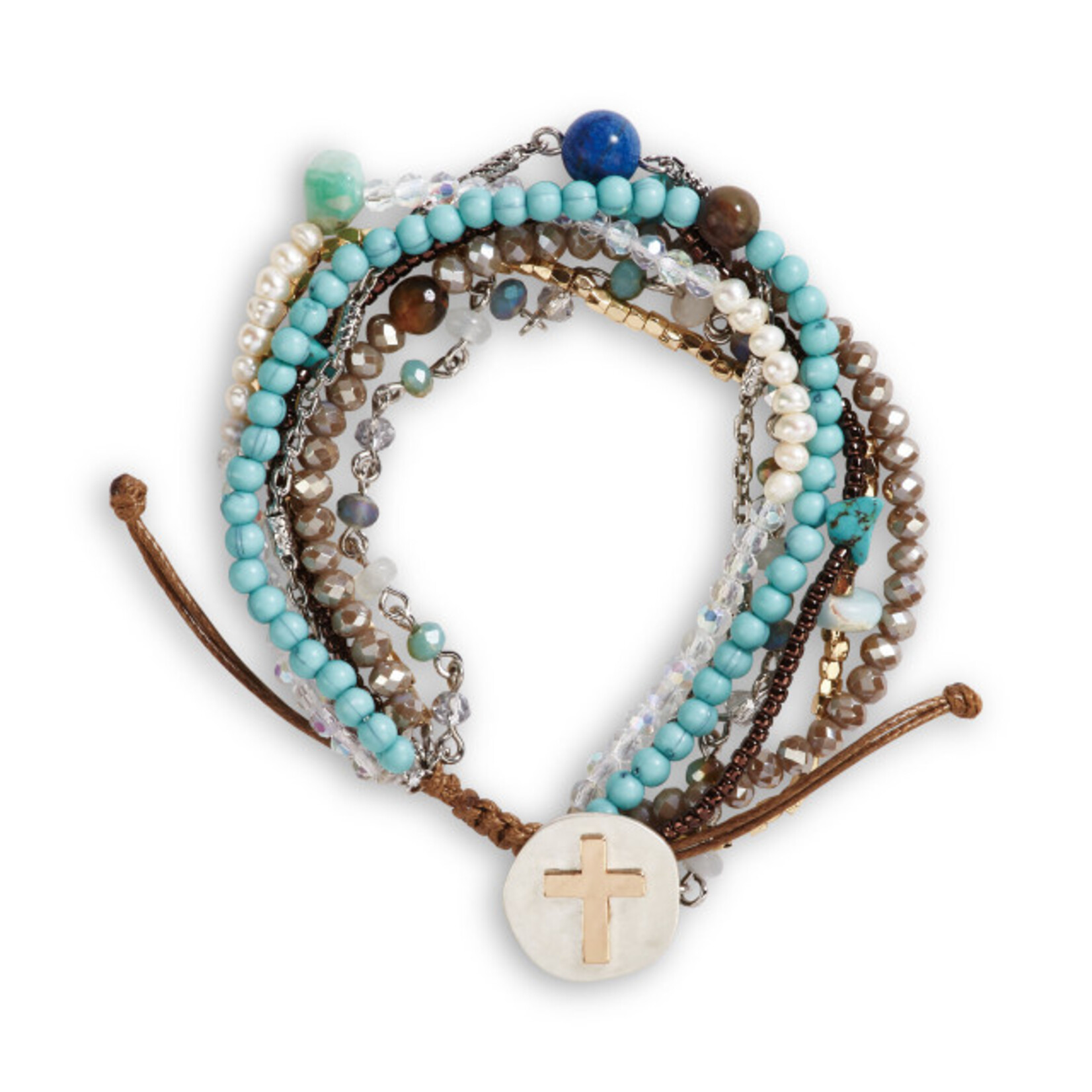 Demdaco Demdaco-Turquoise Your Journey Prayer Bracelet