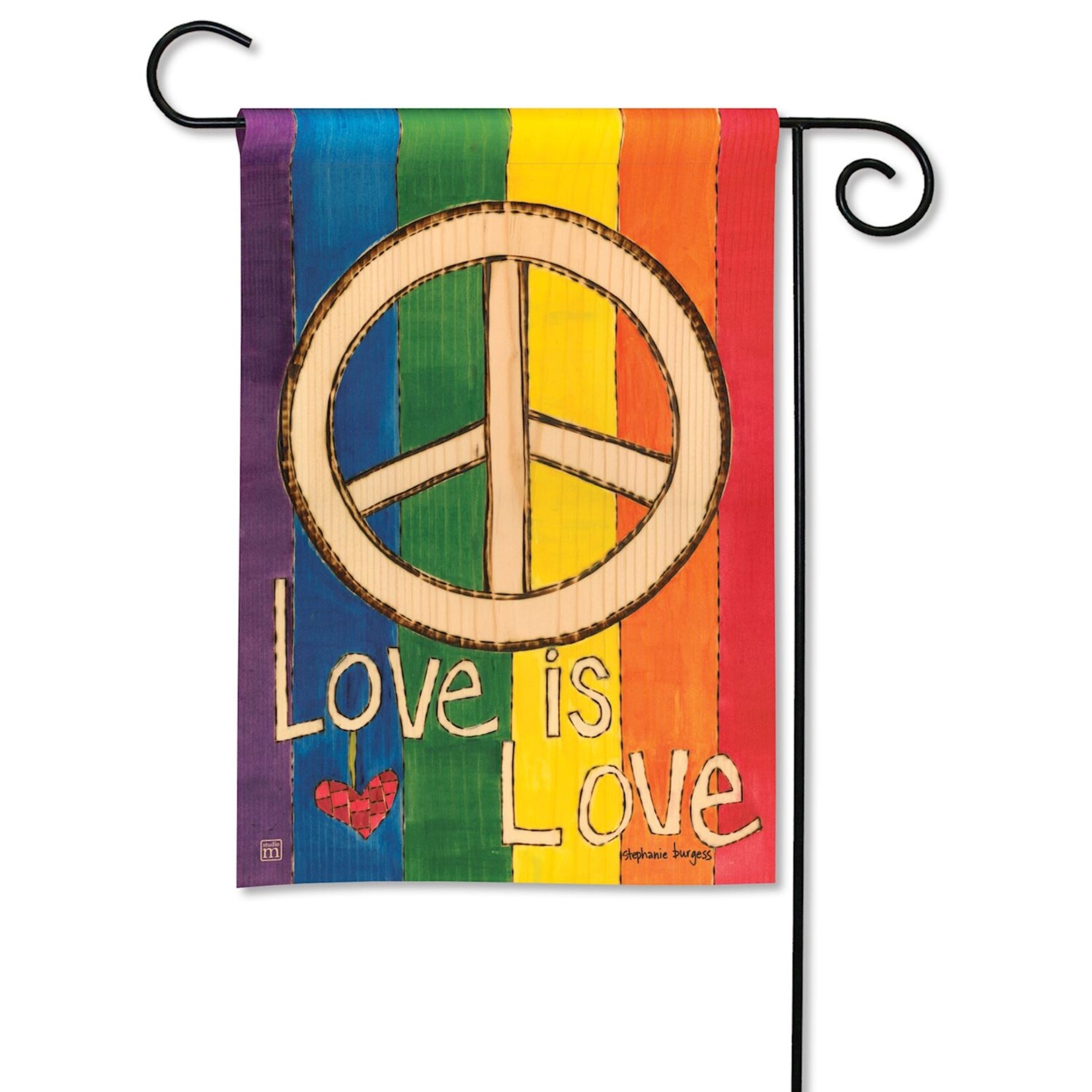 Demdaco Demdaco-Love is Love Garden Flag