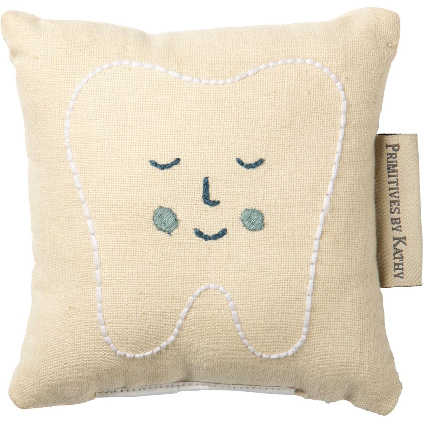 Primitives by Kathy Primitives by Kathy- Tooth Fairy Pillow- Blue