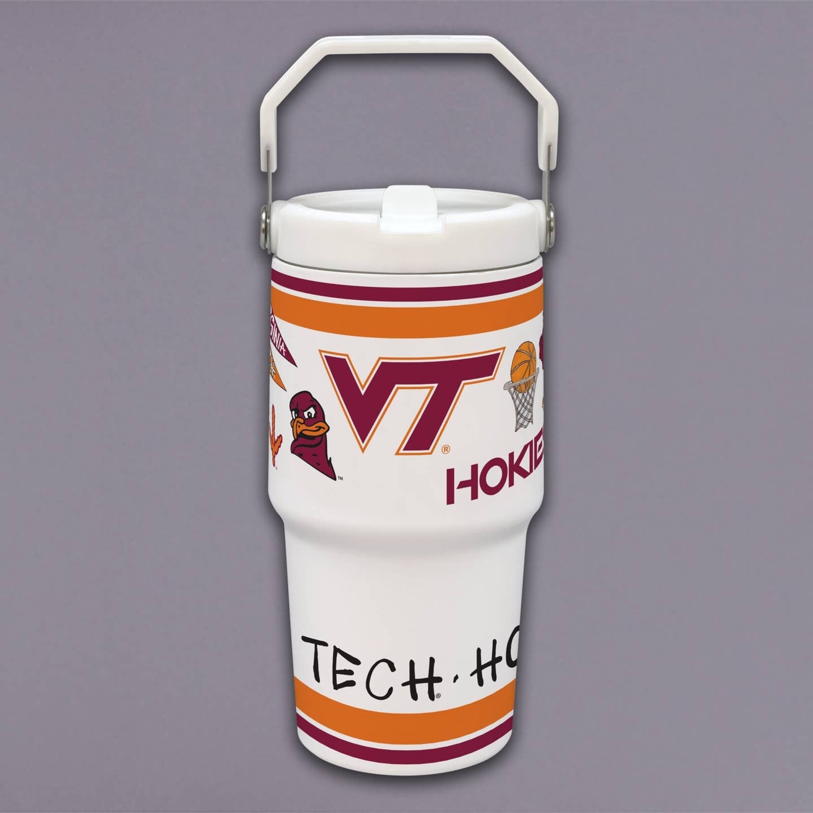 Mag Lane Magnolia Lane-Virginia Tech Flip Lid Tumbler