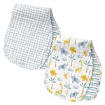 Stephen Joseph Burp Cloth Set Zoo