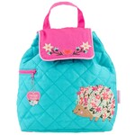 Stephen Joseph Quilted Backpack Hedgehog
