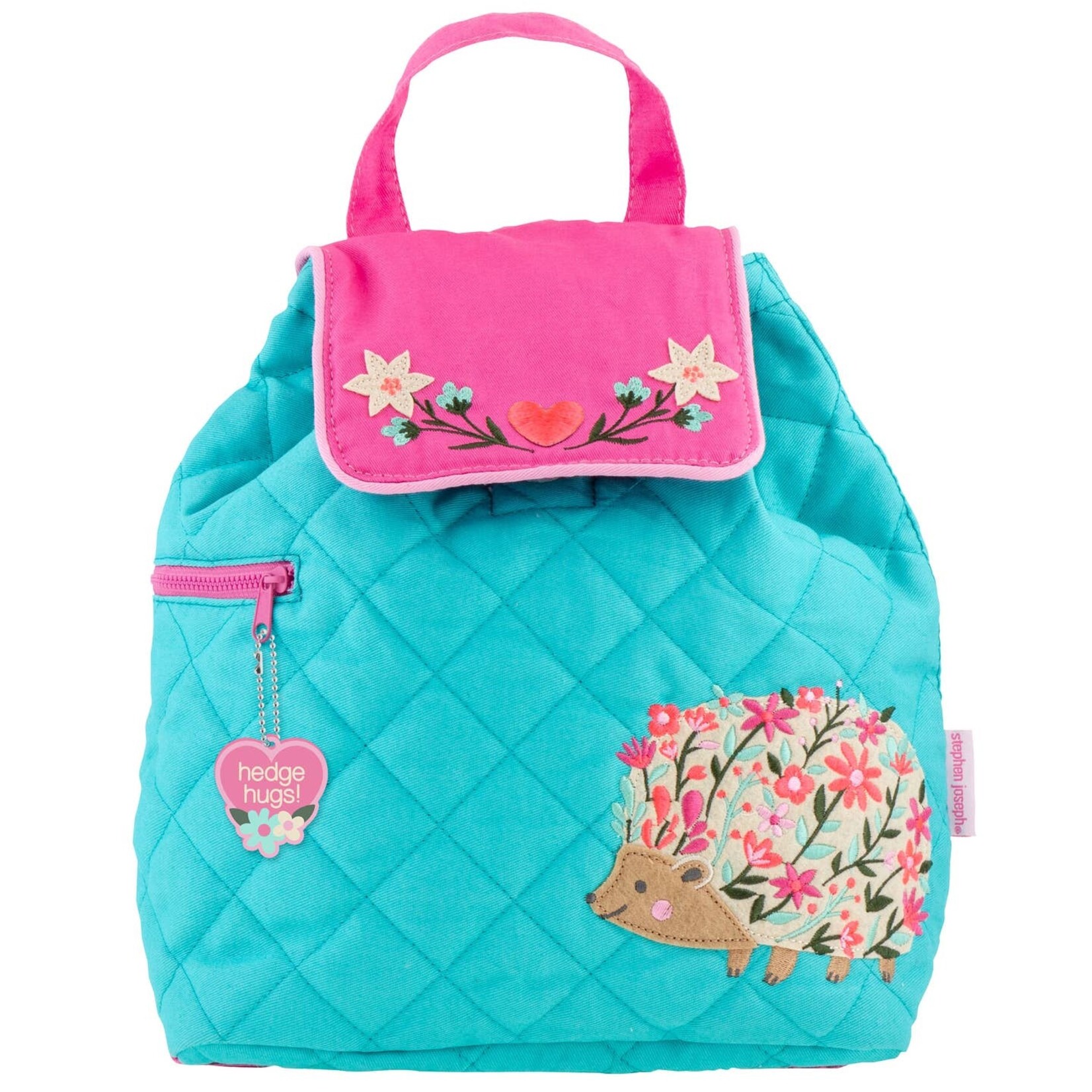Stephen Joseph Stephen Jospeh-Quilted Backpack Hedgehog