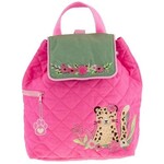 Stephen Joseph Quilted Backpack Leopard