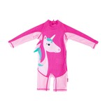 Zoocchini Baby Rashguard One Piece Swimsuit - Una the Unicorn