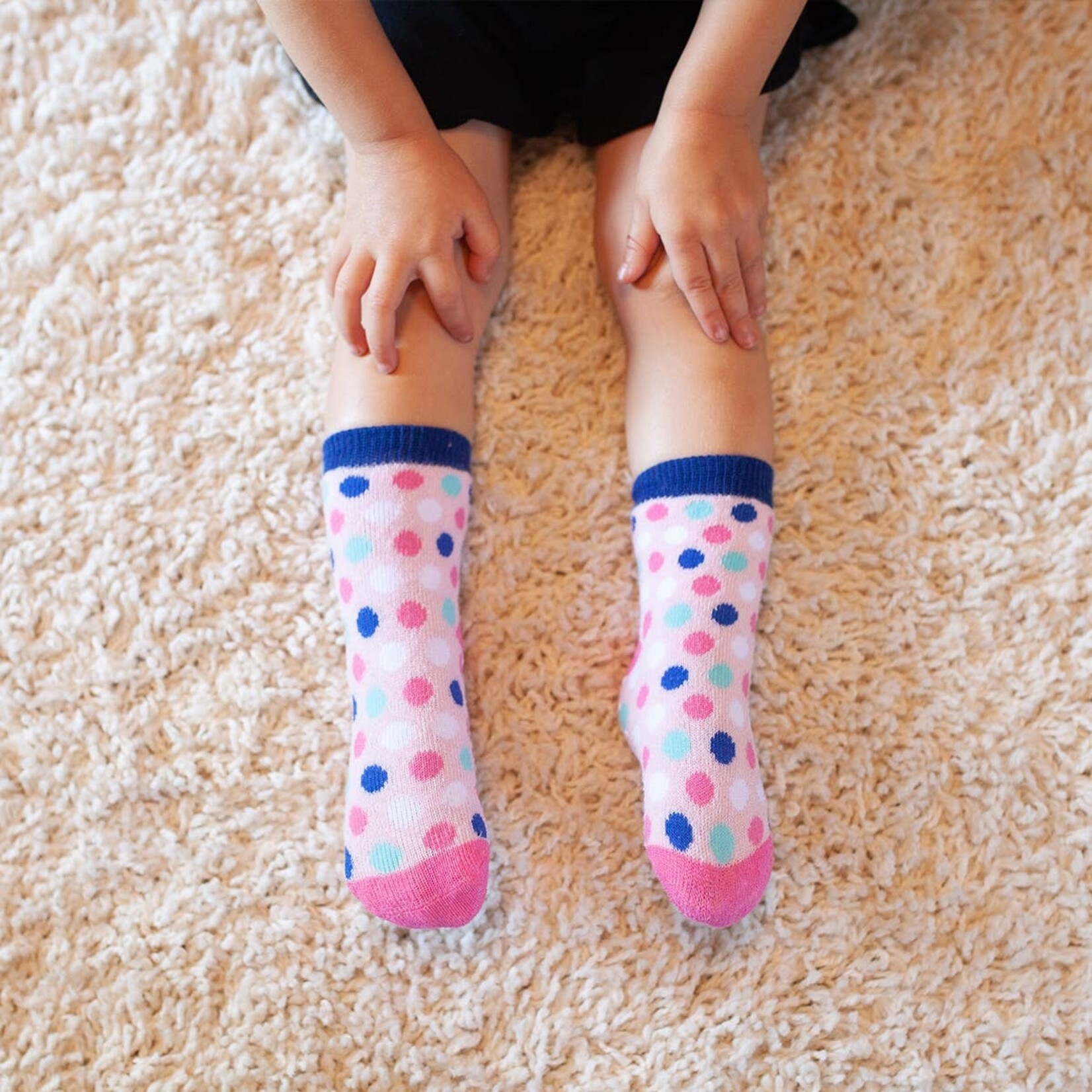 Zoocchini Zoocchini-3pair Comfort Terry Socks Bella the Bunny 0-24M