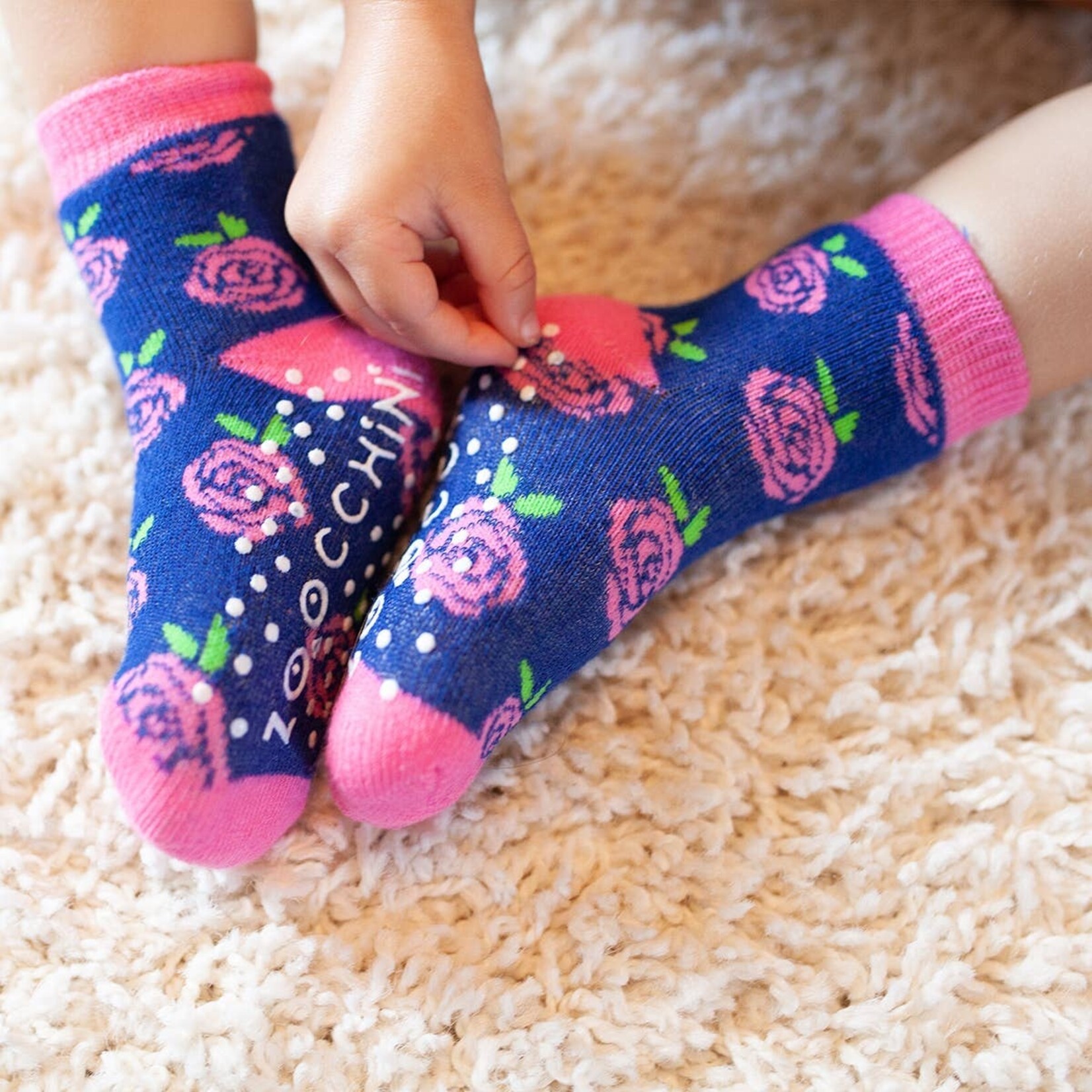 Zoocchini Zoocchini-3pair Comfort Terry Socks Bella the Bunny 0-24M