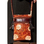 Urbanista Hand-painted Leather Phone Bag | Magnolia