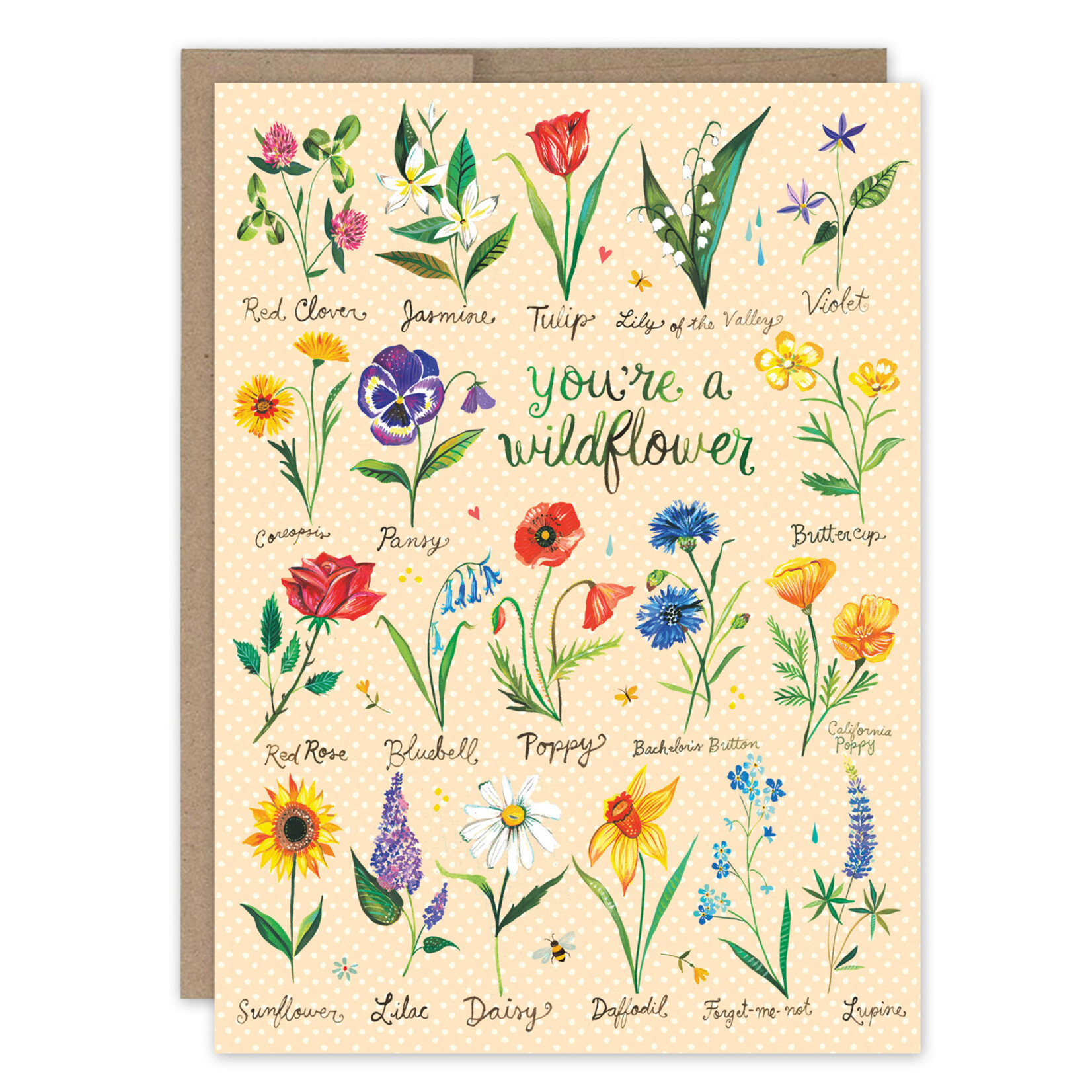 Biely & Shoaf Biely & Shoaf Wildflower Birthday Card