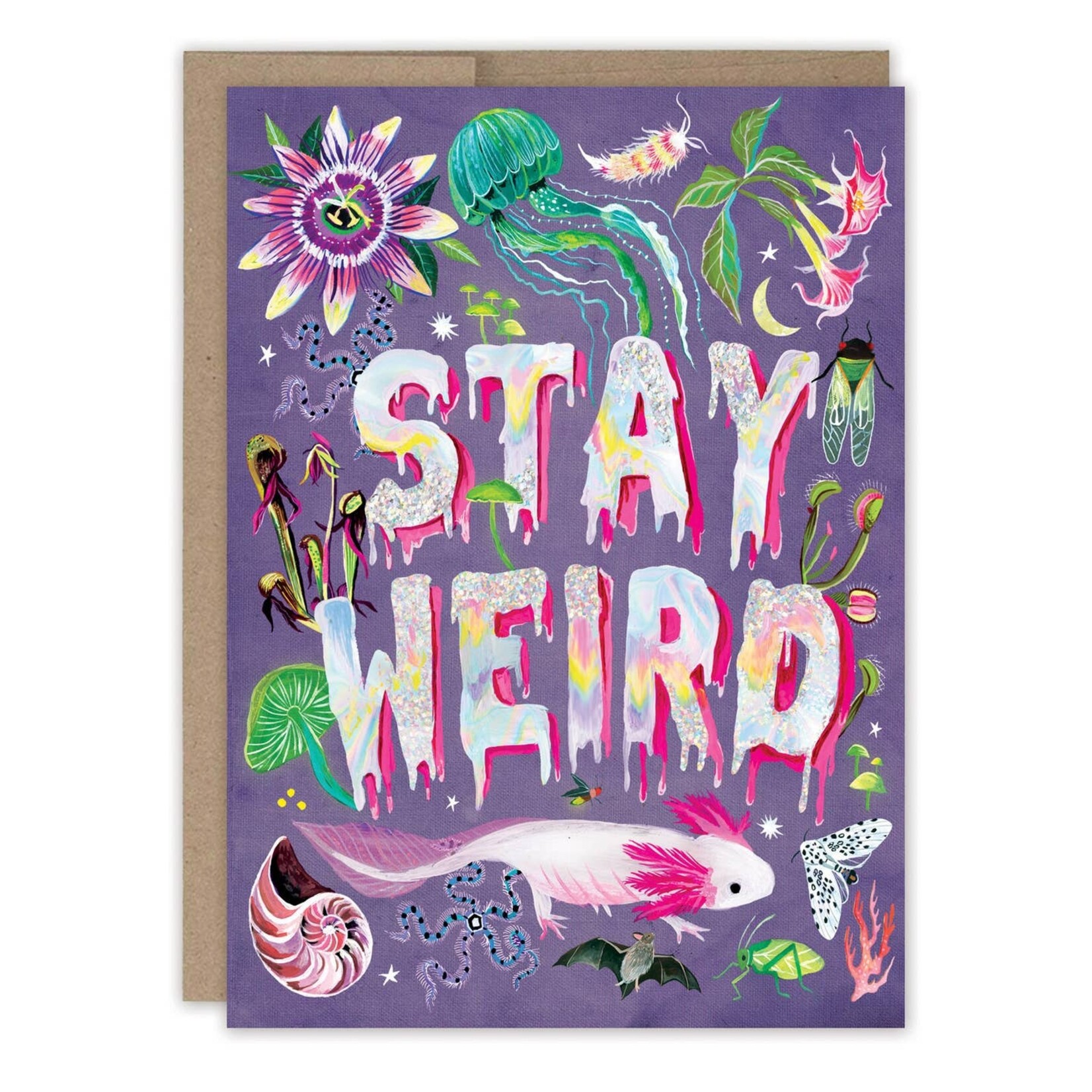 Biely & Shoaf Biely & Shoaf Stay Weird Birthday Card