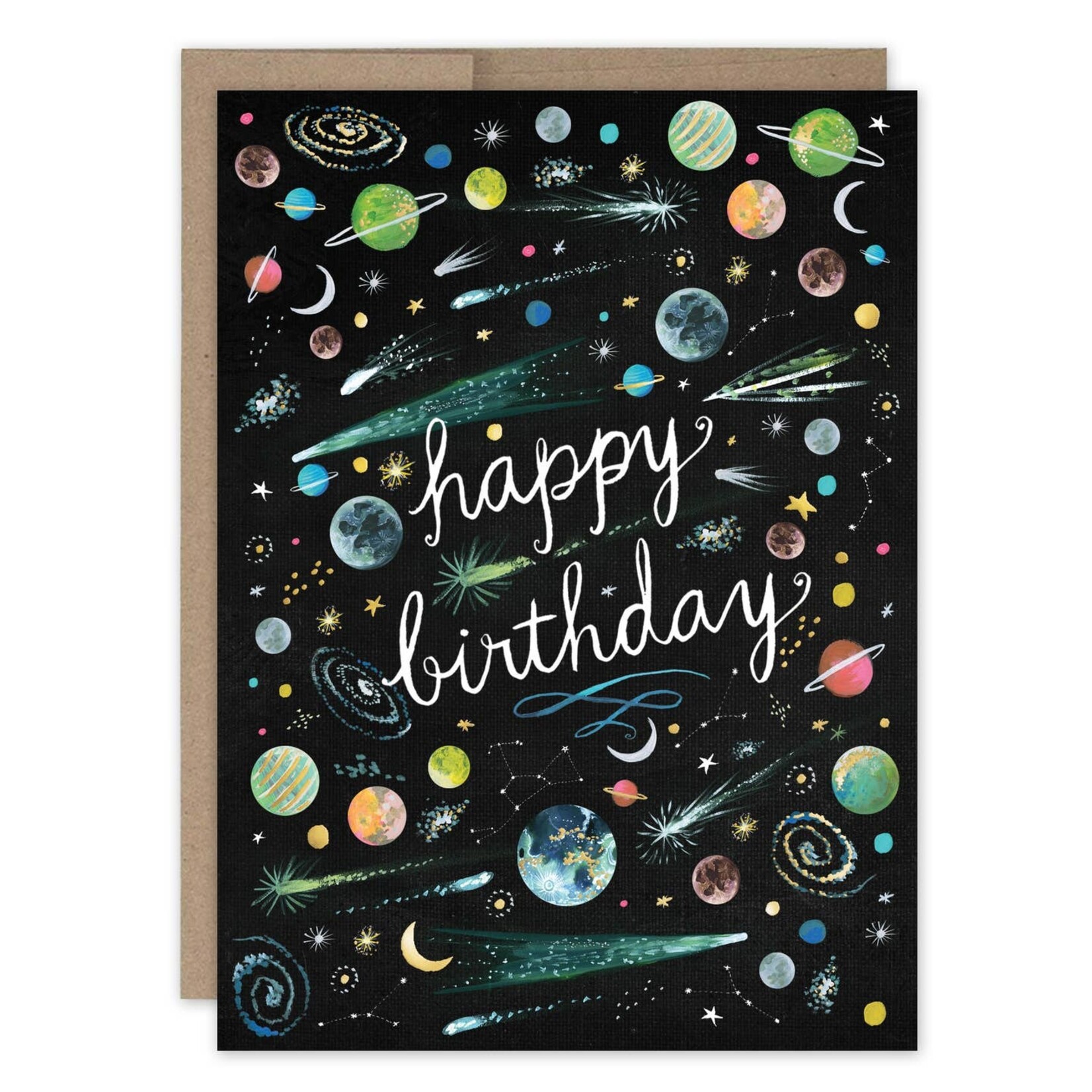 Biely & Shoaf Biely & Shoaf Outer Space Birthday Card