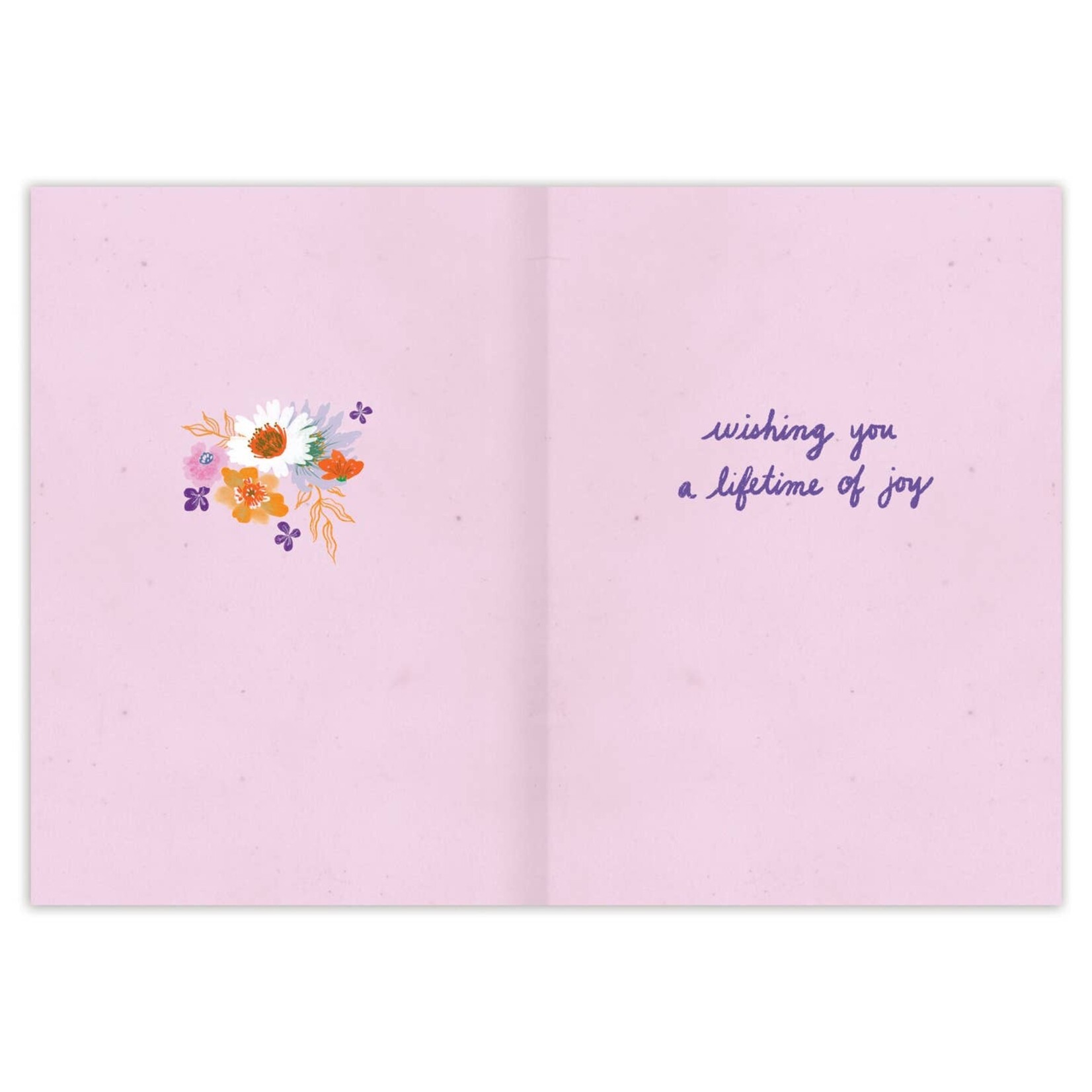 Biely & Shoaf Biely & Shoaf Floral Cake Wedding Card