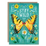 Biely & Shoaf Stay Wild Butterfly Birthday Card