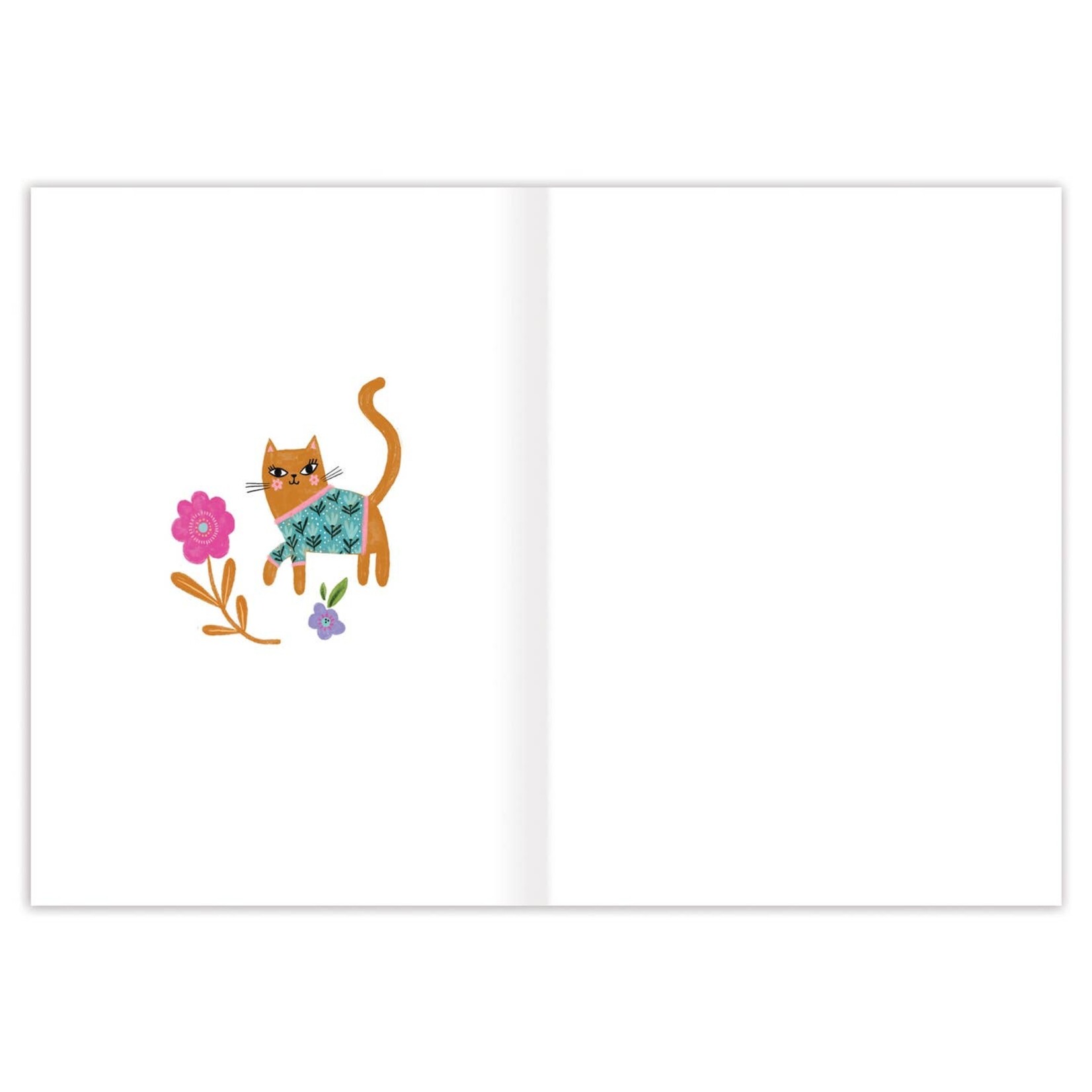 Biely & Shoaf Biely & Shoaf Colorful Cats Blank Card