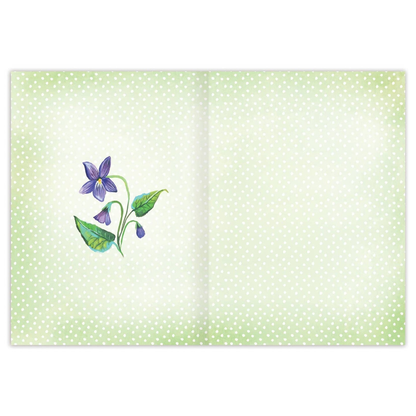 Biely & Shoaf Biely & Shoaf Lavender Moonflowers Thank You Card