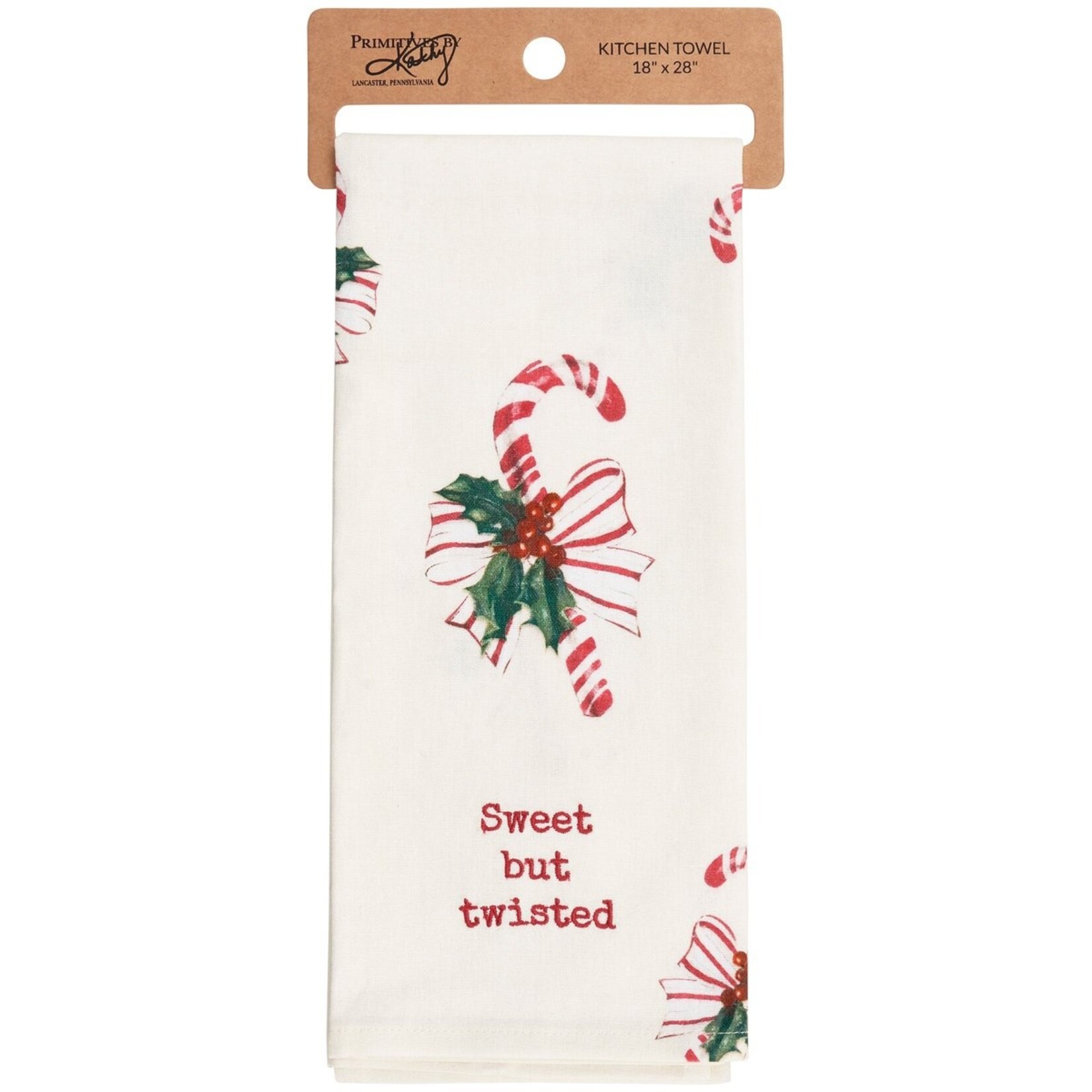 Primitives by Kathy Primitives by Kathy-Sweet But Twisted Kitchen Towel