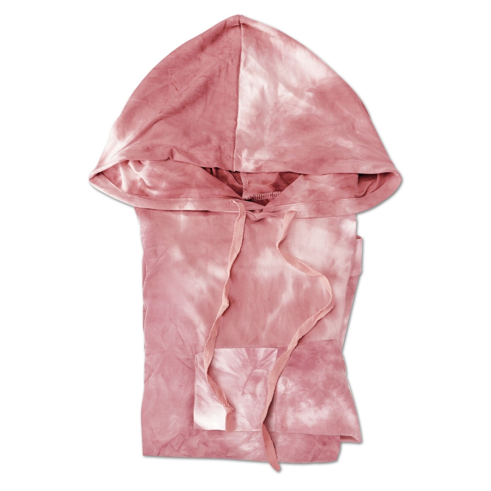 DMerch DM Merchandising- Tye Dye Hoodie Blush XL