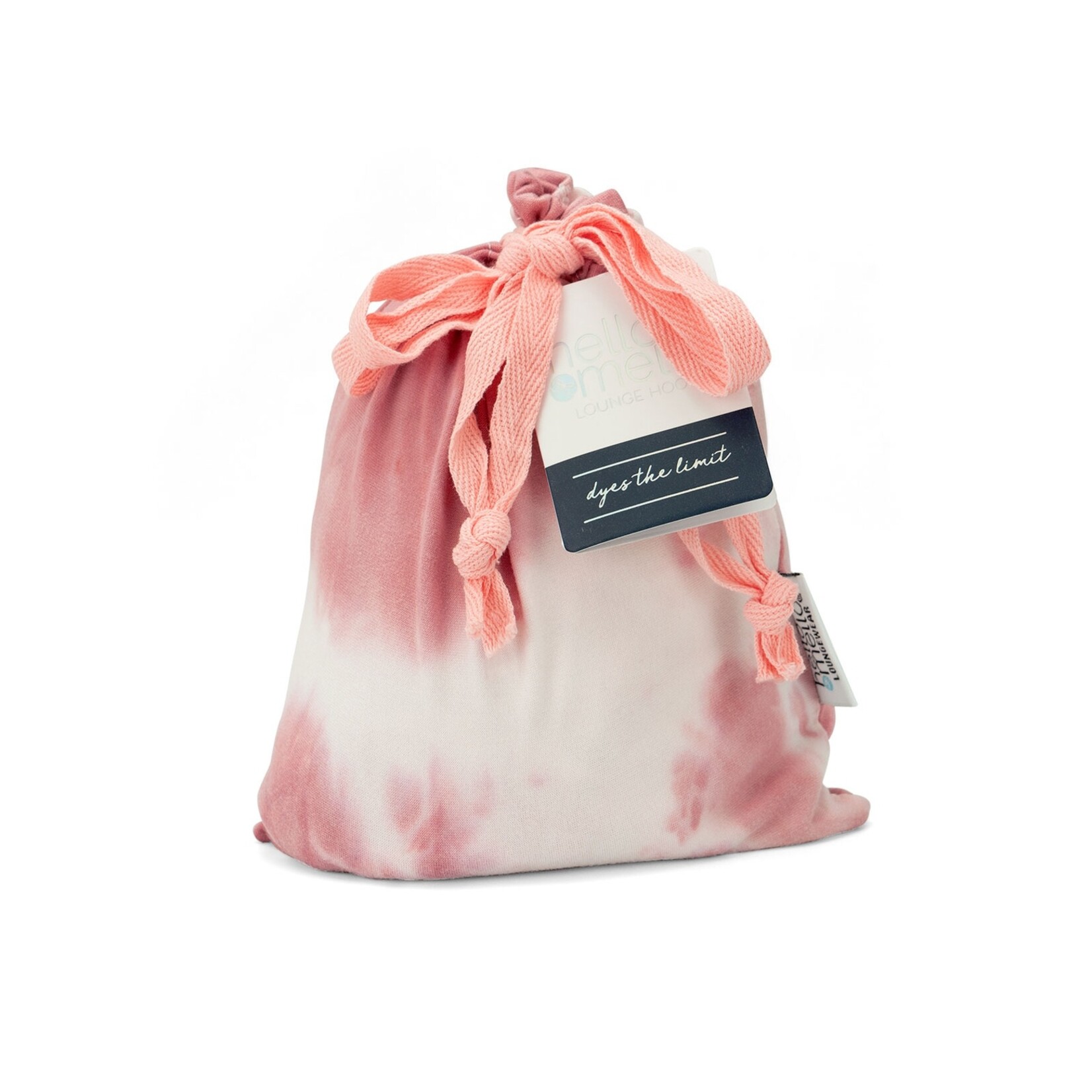 DMerch DM Merchandising- Tye Dye Hoodie Blush XL
