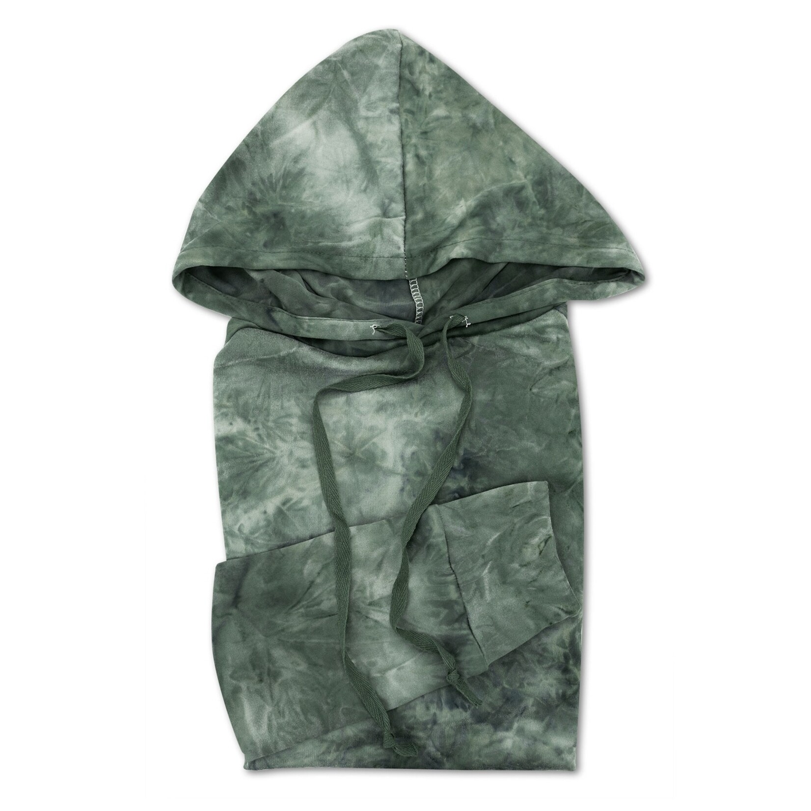 DMerch DM Merchandising-Tye Dye Hoodie Green Large