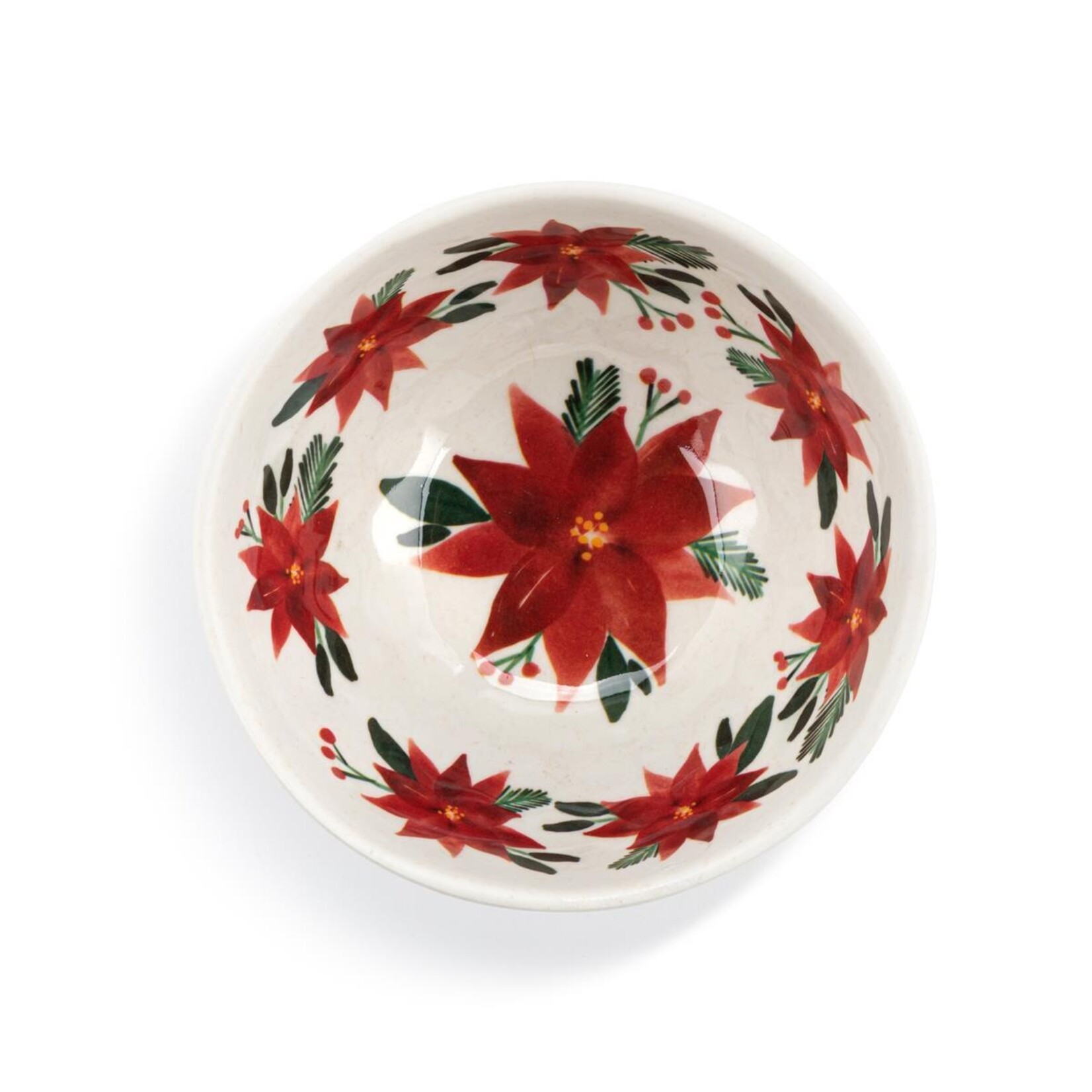 Demdaco Demdaco- Poinsettia Dip Bowl