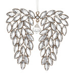Demdaco Sparkly Glitter Angel Wing Ornament