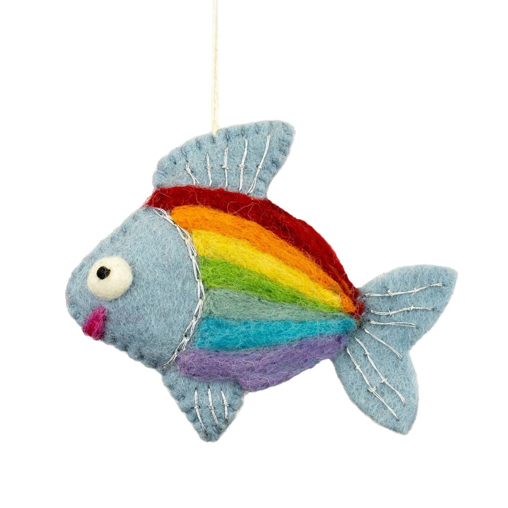 DZI DZI-Rainbow Fish Wild Woolie
