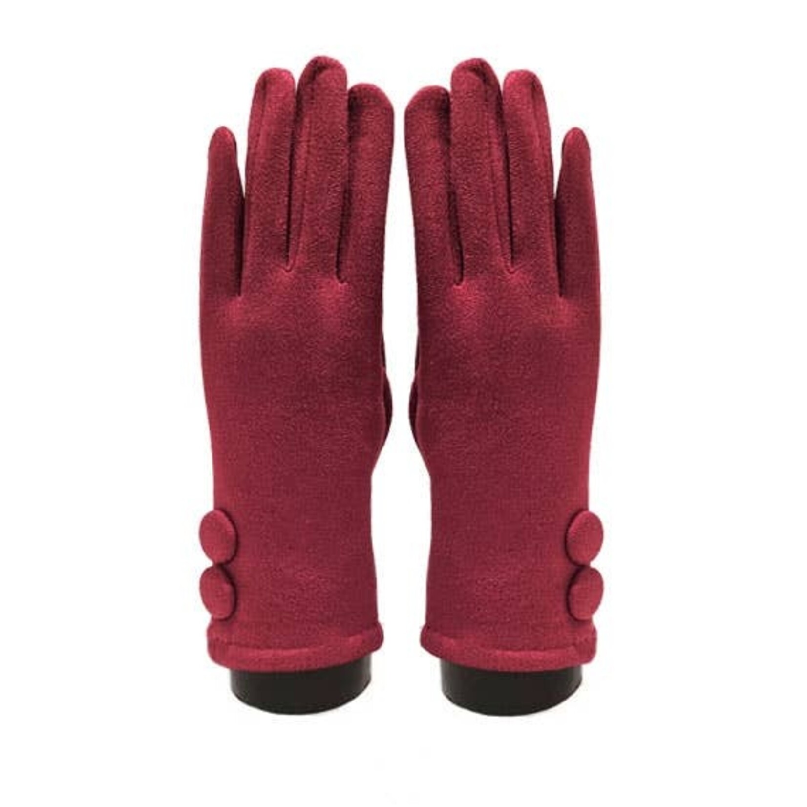 Access Access by Mediterranean-Suede Feel Fuchsia Texting Glove